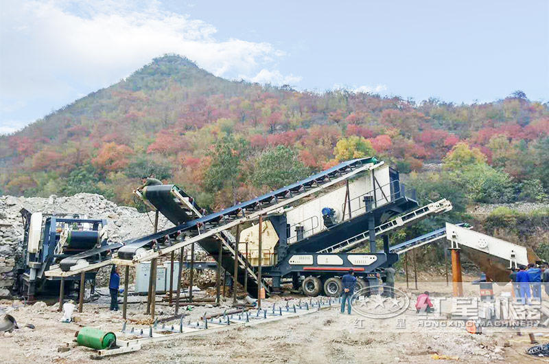 廢建筑材料生產石子用移動式設備更劃算